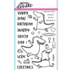 Heffy Doodle HAPPY SNAPPY CROCS Stamps HFD0005